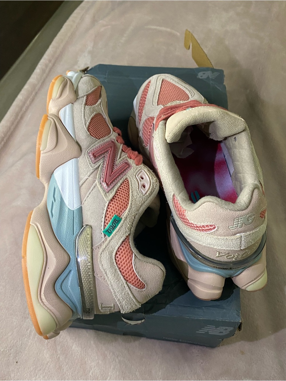 New Balance 9060 Joe Freshgoods Penny Cookie Pink Womens size 6.5